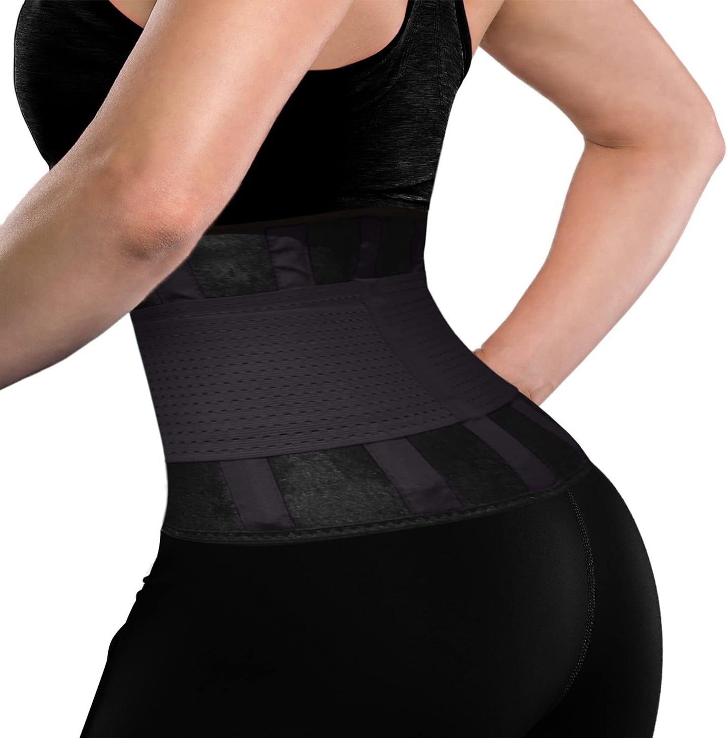 Sweat Waist Trainer for Women & Men Workout Trimmer Belly Wrap