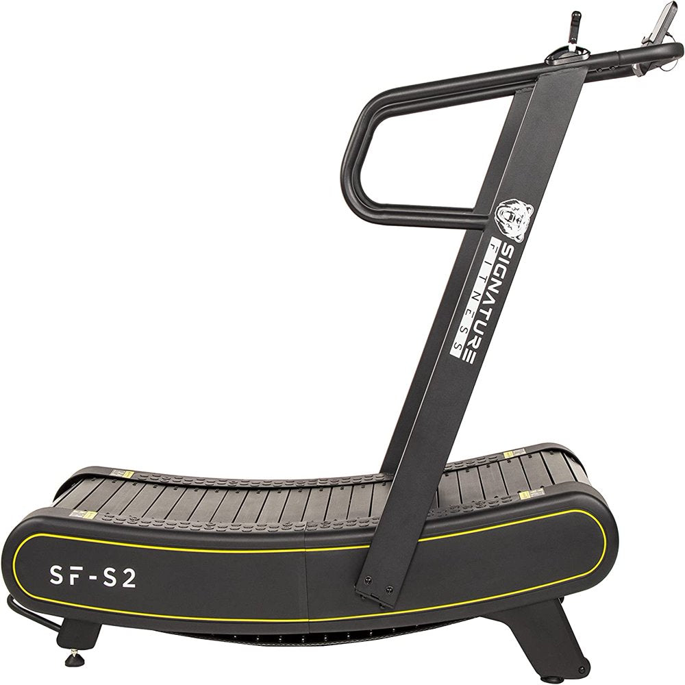 SF-S2 Sprint Demon - Motorless Curved Sprint Treadmill with Adjustable Levels of Resistance - 300 Lb Capacity